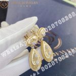 Buccellati Macri Earrings in Yellow and White Gold Set with Diamonds JAUEAR007661