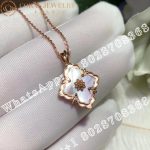 Buccellati Opera Color Pendant in Rose gold set with mother of pearl JAUPEN016641