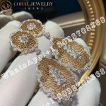 Buccellati Diamond Orecchini in Oro Giallo/bianco Con Diamanti JAUEAR005317