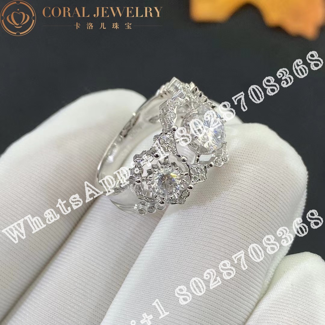 Buccellati Ghirlanda Eternelle in White Gold Set with 0.5CT Diamonds JAUETE006817