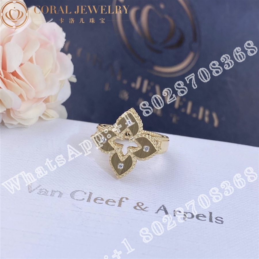 Roberto Coin Venetian Princess Ring with Diamonds ADR777RI2803