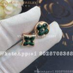 Louis Vuitton Color Blossom BB Star Ear Stud, Pink Gold And Malachite Q96672 - Image 3