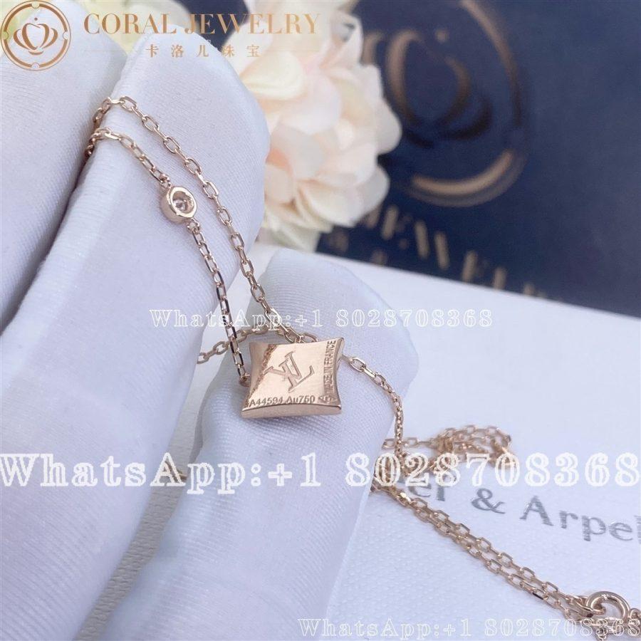 Louis Vuitton Color Blossom BB Star Pendant, Pink gold, Pink Mother-of-Pearl and diamond Q93612 - Image 3