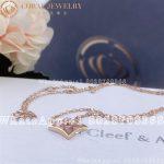 Louis Vuitton Color Blossom BB Star Pendant, Pink gold, Pink Mother-of-Pearl and diamond Q93612 - Image 4