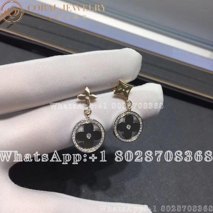 Louis Vuitton Idylle Blossom Earrings, 3 Golds And Diamonds - Image 3