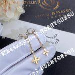 Louis Vuitton Idylle Blossom Long Earrings, 3 Golds And Diamonds Q96413 - Image 4