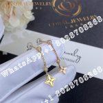 Louis Vuitton Idylle Blossom Long Earrings, 3 Golds And Diamonds Q96413 - Image 5