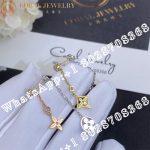 Louis Vuitton Idylle Blossom Long Earrings, 3 Golds And Diamonds Q96413 - Image 6