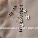 Louis Vuitton Idylle Blossom Long Earrings, 3 Golds And Diamonds Q96413 - Image 8