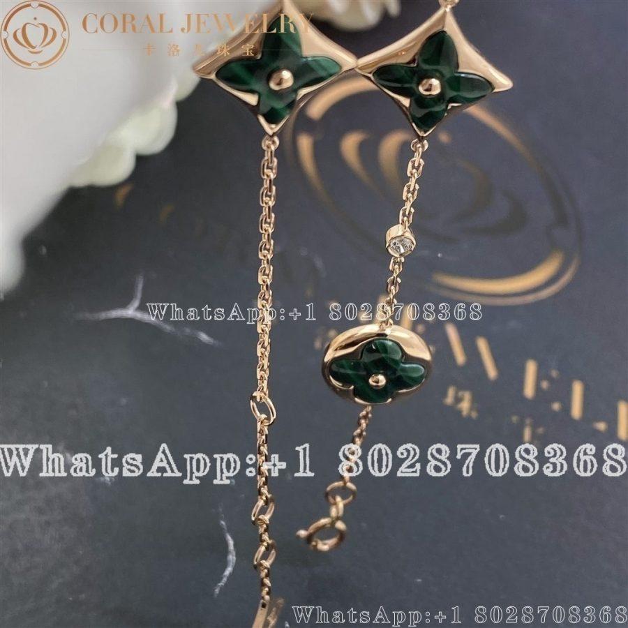 Louis Vuitton Bracelet Color Blossom BB multi-motifs Malachite Q95698 - Image 3
