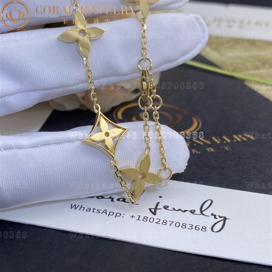 Louis Vuitton Idylle Blossom Monogram Bracelet, Yellow Gold and Diamonds Q95588 - Image 6