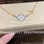 Louis Vuitton Idylle Blossom XL Necklace, 3 golds and diamonds Q93541 - Image 4