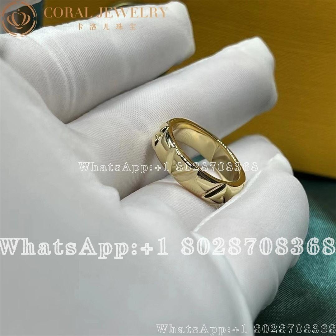 Louis Vuitton Lv Volt Multi Ring Yellow Gold Q9o62g Coral (6)