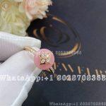 Louis Vuitton B Blossom Ring, Pink Gold, White Gold, Pink Opal And Pavé Diamond Q9M00F - Image 4