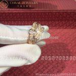 Hermes Debridee Diamonds Pink Gold Ring - Image 4