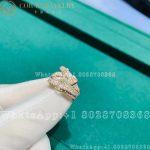Hermes Debridee Diamonds Pink Gold Ring - Image 3