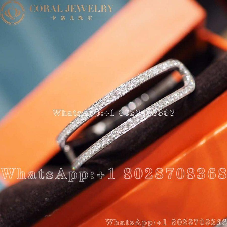 Hermès Ever Chaine d'ancre bracelet White Gold Diamond - Image 3