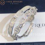 Hermès 18k White Gold & Diamond Alchimie Bracelet - Image 6
