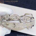 Hermès 18k White Gold & Diamond Alchimie Bracelet - Image 8