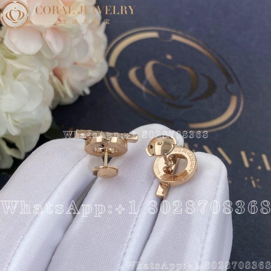 Hermes Finesse earrings rose gold set with diamonds - Image 5