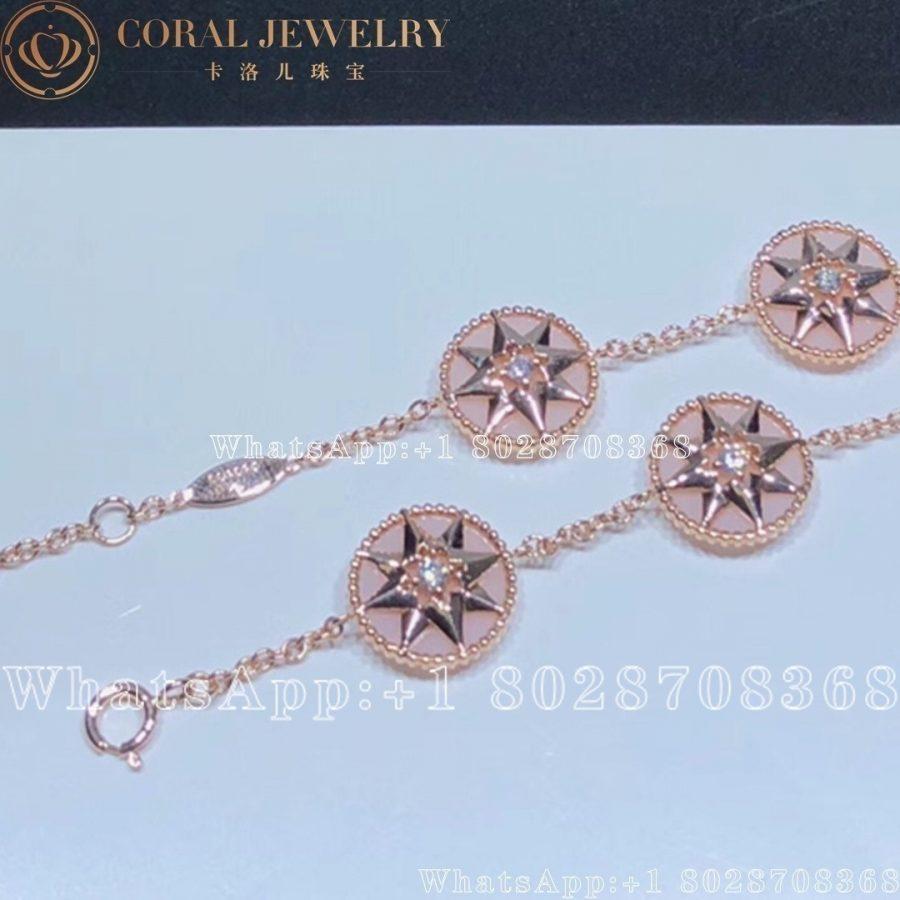 Dior Rose Gold Rose des Vents Bracelet JRDV95063 - Image 3