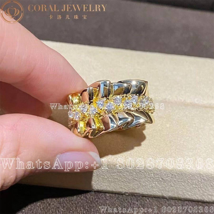 Dior Couture Dior Ring Yellow Gold and Diamonds - Image 7