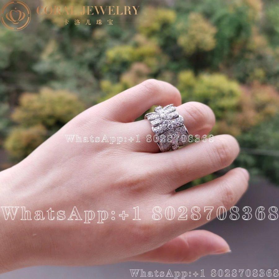 Dior Couture Dior Ring White Gold and Diamonds - Image 7