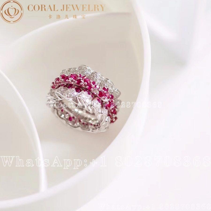 Dior Couture Dior Ring White gold, Sapphires and Diamonds - Image 3