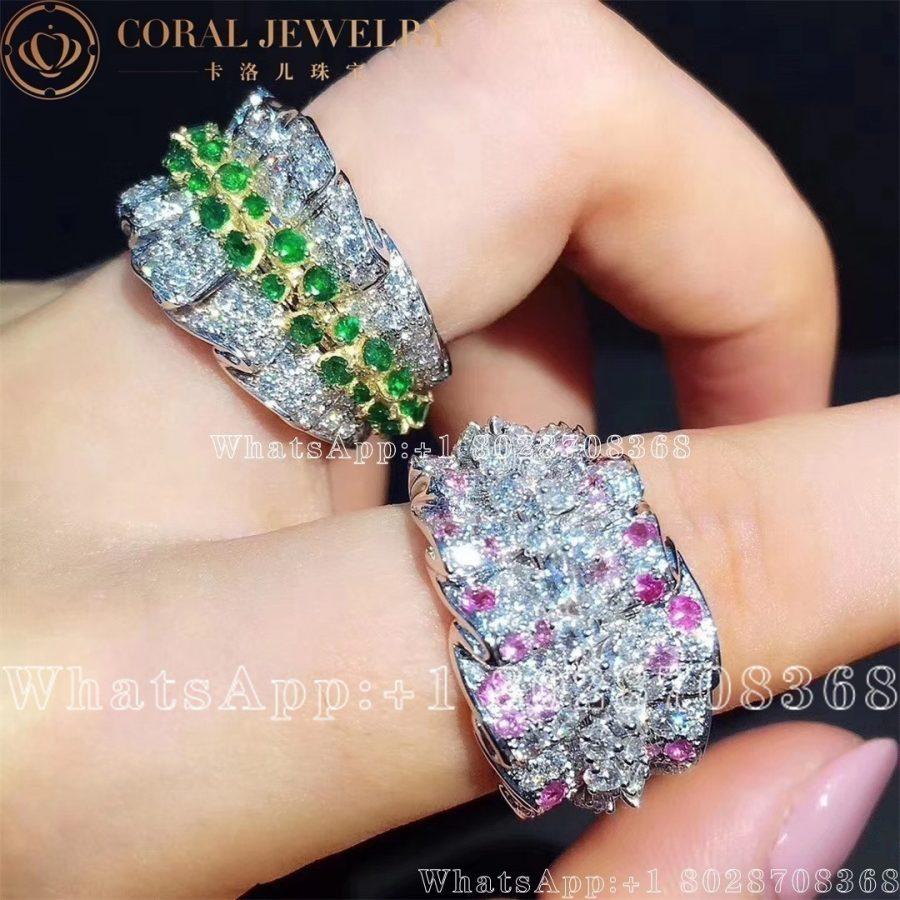 Dior Couture Dior Ring White gold, Sapphires and Diamonds - Image 7