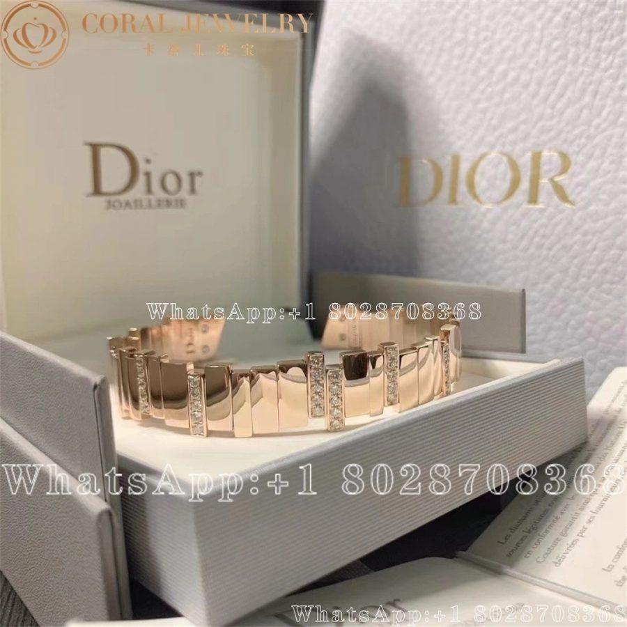 Dior Gem Dior Bracelet Rose Gold and Diamonds - Image 5