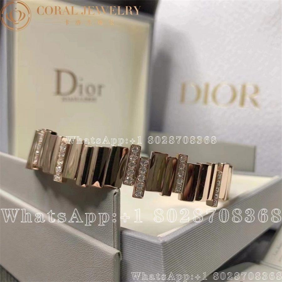 Dior Gem Dior Bracelet Rose Gold and Diamonds - Image 4