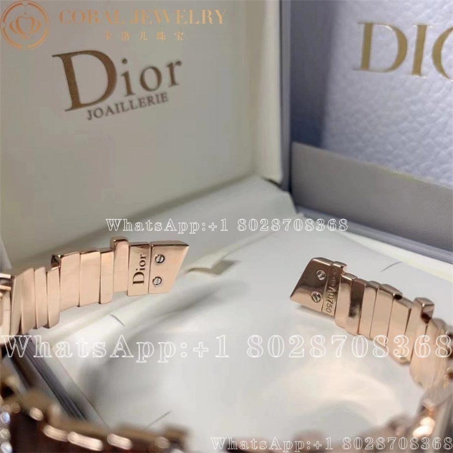 Dior Gem Dior Bracelet Rose Gold and Diamonds - Image 6