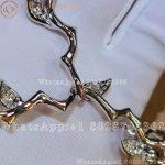 Dior Medium Rose Dior Bagatelle Necklace White Gold and Diamonds - Image 5
