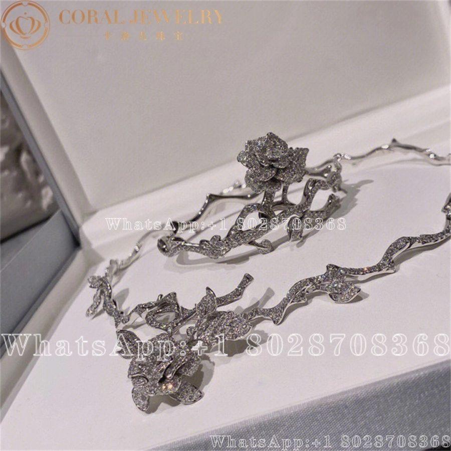 Dior Rose Dior Bagatelle Bracelet 18k White Gold and Diamonds - Image 11