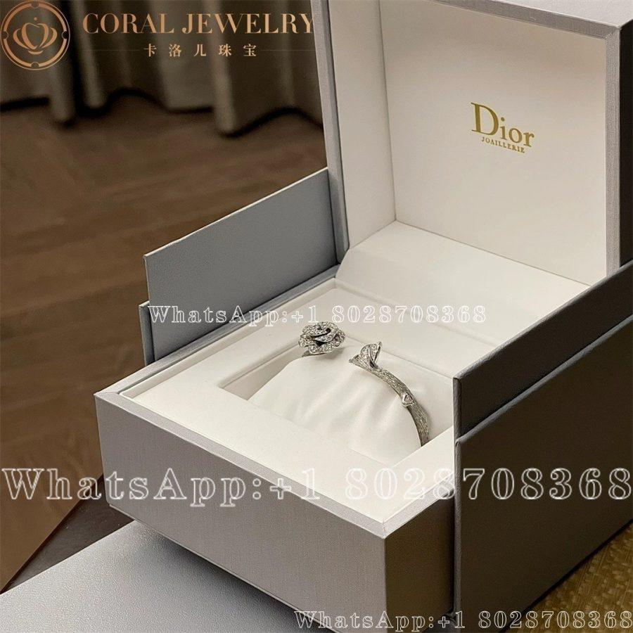 Dior Rose Dior Bagatelle Bracelet 18k White Gold, Diamonds - Image 4