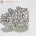 Dior Rose Dior Bagatelle Double Ring 18k White Gold and Diamonds - Image 10