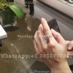 Dior Small Rose Dior Bagatelle Ring White Gold and Diamonds - Image 4