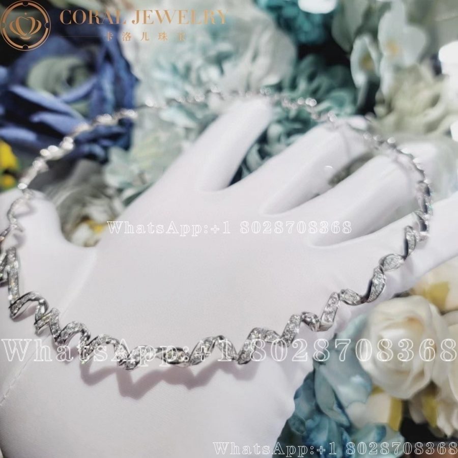Dior Couture Dior Necklace White Gold and Diamonds - Image 5