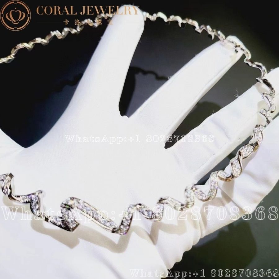Dior Couture Dior Necklace White Gold and Diamonds - Image 8