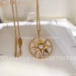 Dior Rose Des Vents Medallion Necklace Yellow Gold, Diamond and Mother-of-pearl - Image 14