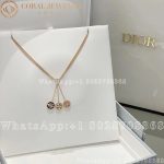 Dior Rose Des Vents Necklace Yellow Gold, Diamonds and Mother-of-Pearl 12mm - Image 3