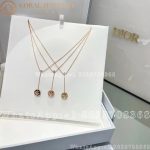 Dior Rose Des Vents Necklace Yellow Gold, Diamonds and Mother-of-Pearl 12mm - Image 4