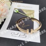 Tiffany T Square Bracelet in 18k Rose Gold - Image 8