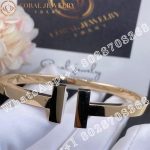 Tiffany T Square Bracelet in 18k Rose Gold - Image 4