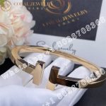 Tiffany T Square Bracelet in 18k Rose Gold - Image 5