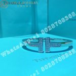 Tiffany T Pavé Diamond Square Bracelet in 18k White Gold - Image 6