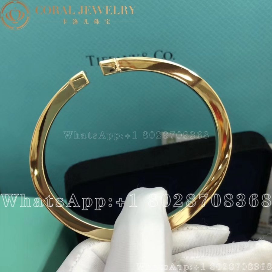 Tiffany T Square Bracelet in 18k Gold - Image 3