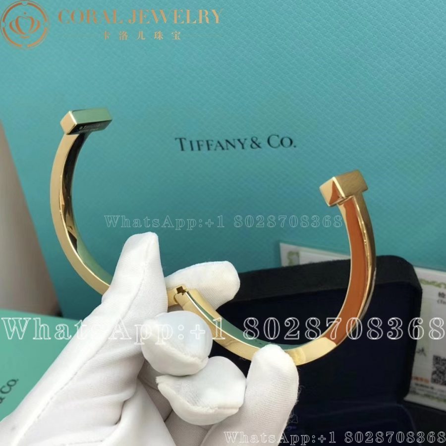 Tiffany T Square Bracelet in 18k Gold - Image 6