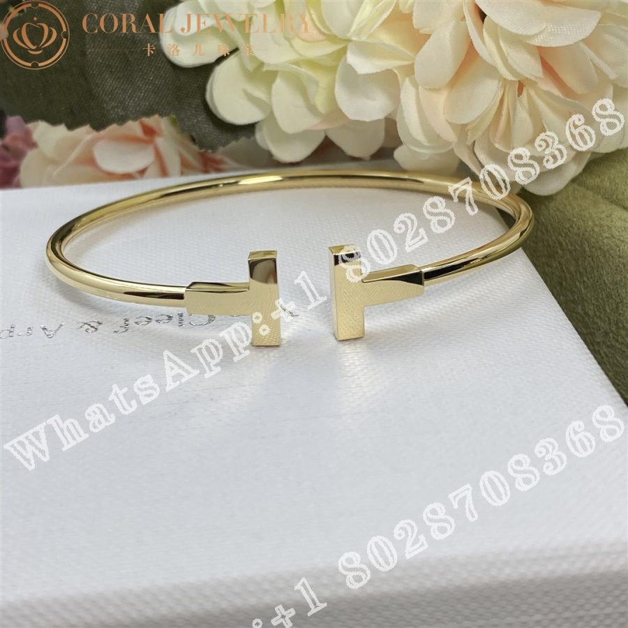 Tiffany T Wire Bracelet in 18k Gold - Image 3