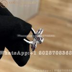 Graff Butterfly White Gold Rubies Diamond Ring RGR256 - Image 3